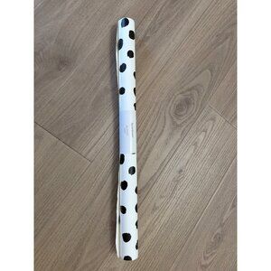 Spoonflower Peel & Stick Wallpaper Roll Black White Polka Dot Pattern Removable